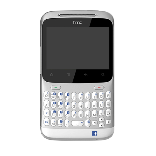 Picture of LCD Complete for HTC ChaCha - Color: White