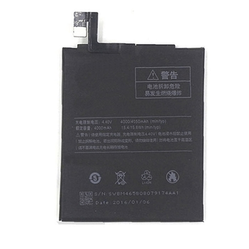 Picture of Battery Compatible With  Xiaomi RedMi Note 3 - 4000mAh