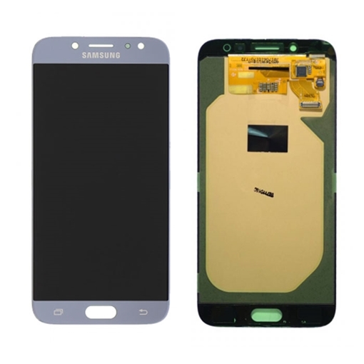 OLED Οθόνη LCD με Μηχανισμό Αφής Assembly για Samsung Galaxy J7 2017 J730F - Χρώμα: Ασημί