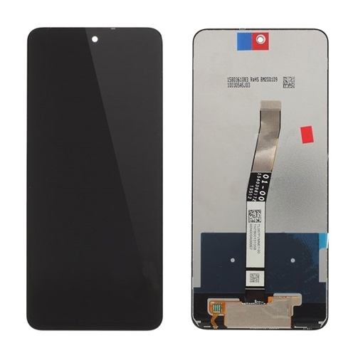 OEM Οθόνη LCD με Μηχανισμό Αφής για Xiaomi Redmi Note 9S / Note 9 Pro - Χρώμα: Μαύρο