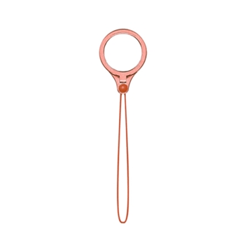 Εικόνα της Hang A Rope Ring Stand -  Κρεμαστή βάση δαχτυλίδι - Χρώμα: Χρυσό Ροζ