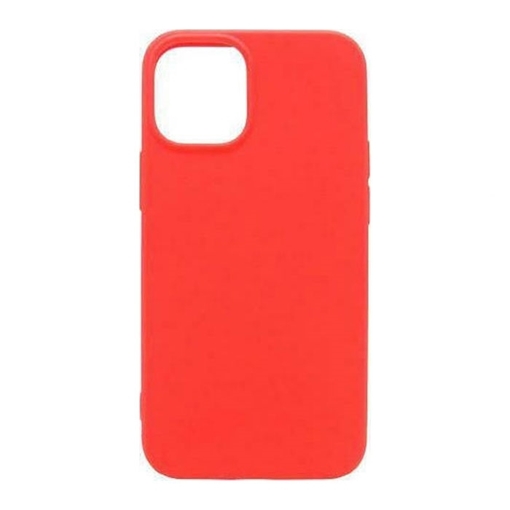 Θήκη Πλάτης Σιλικόνης για Apple iPhone 12 / 12 Pro - Χρώμα: Κόκκινο