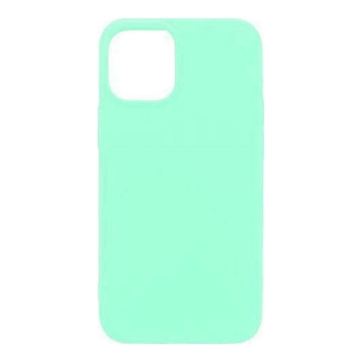 Θήκη Πλάτης Σιλικόνης για Apple iPhone 12 / 12 Pro - Χρώμα: Τιρκουάζ