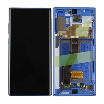 Εικόνα της Γνήσια Οθόνη LCD με Μηχανισμό Αφής και Πλαίσιο για Samsung Galaxy Note 10 Plus N975F GH82-20838D - Χρώμα: Μπλε