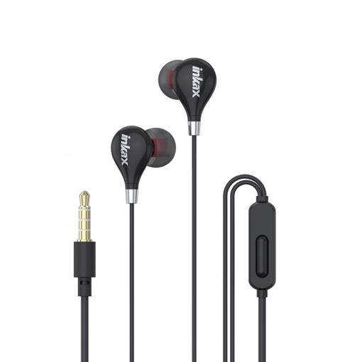Picture of inkax - EP-12 hands free Earphones - Color: Black