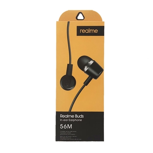 Realme Ακουστικά hands free 56Μ   - Χρώμα: Μαύρο