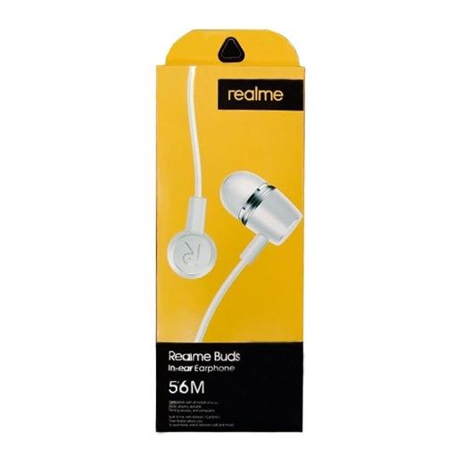 Realme Ακουστικά hands free 56Μ - Χρώμα: Λεύκο