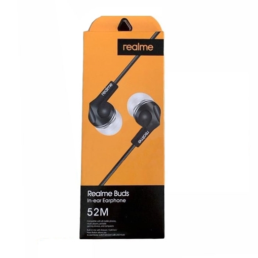 Realme Ακουστικά hands free 52Μ - Χρώμα: Λεύκο