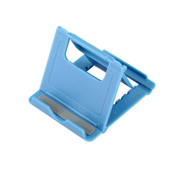 Εικόνα της Βάση στήριξης κινητού τετράγωνη - Χρώμα: Γαλάζιο