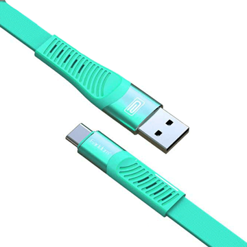 Picture of EARLDOM EC-093C  Type-C Data and Charging Cable 1.2m  - Color: Green