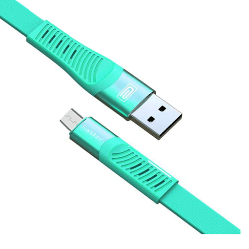 EARLDOM EC-093M Καλώδιο Φόρτισης και Μεταφοράς Δεδομένων 1.2m Micro-USB Data and Charging Cable - Χρώμα: Πράσινο