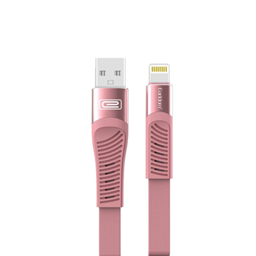 Picture of EARLDOM EC-093I Lightning Data and Charging Cable 1.2m - Color: Pink