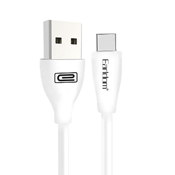 Picture of Earldom EC-087C  Fast Charging Cable Type-C 2.4Α  - Color: white