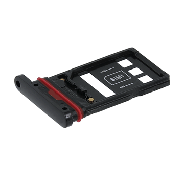 Εικόνα της Υποδοχή κάρτας Single SIM Tray για Huawei Mate 20 Pro - Χρώμα: Μαύρο