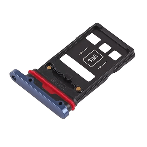 Υποδοχή κάρτας Single SIM Tray για Huawei Mate 20 Pro - Χρώμα: Μπλέ