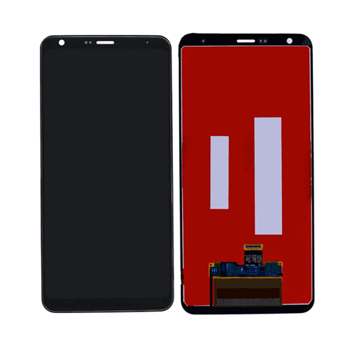 Οθόνη LCD με Μηχανισμό Αφής για LG Q Stylus - χρώμα: Mαύρο