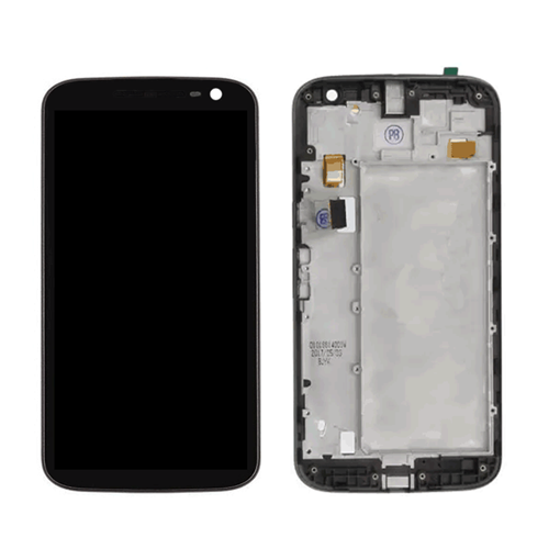 Οθόνη LCD με Μηχανισμό Αφής και Πλαίσιο για Motorola Moto G4 XT1622  - Χρώμα: Μαύρο