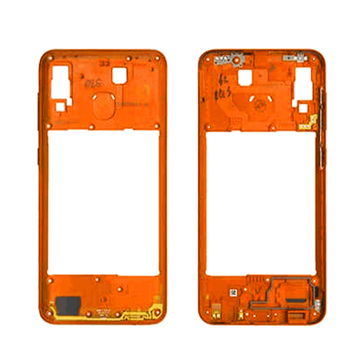 Picture of Middle Frame for Samsung Galaxy A20 2019 A205F - Color: Orange