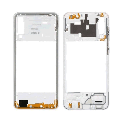 Picture of Middle Frame for Samsung Galaxy A30s A307F - Color: White