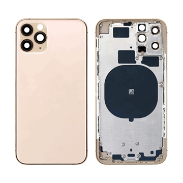 Εικόνα της Πίσω Καπάκι με Πλαίσιο (HOUSING) για iPhone 11 Pro - Χρώμα: Χρυσό