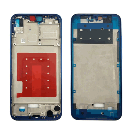 Μπροστινό Πλαίσιο Οθόνης LCD Front Frame για Huawei P20 Lite - Χρώμα: Μπλε