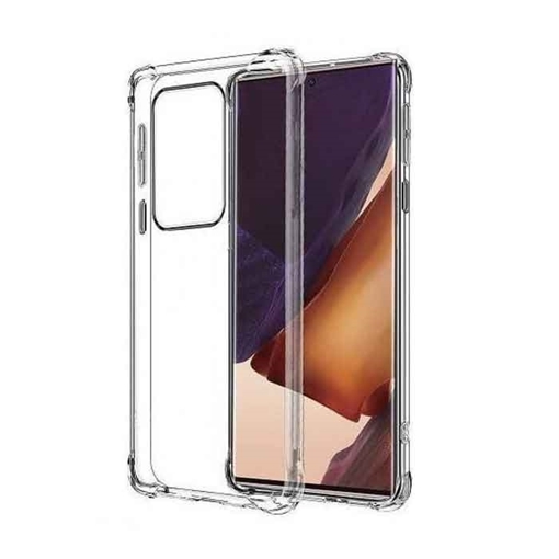 Picture of Back Cover Silicone Case Anti Shock 1.5mm for Samsung N980F Galaxy Note 20 - Color: Clear