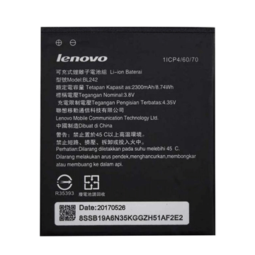 Εικόνα της Μπαταρία BL242 για Lenovo Vibe C A2020/A6000/S580 2300mAh Li-Ion