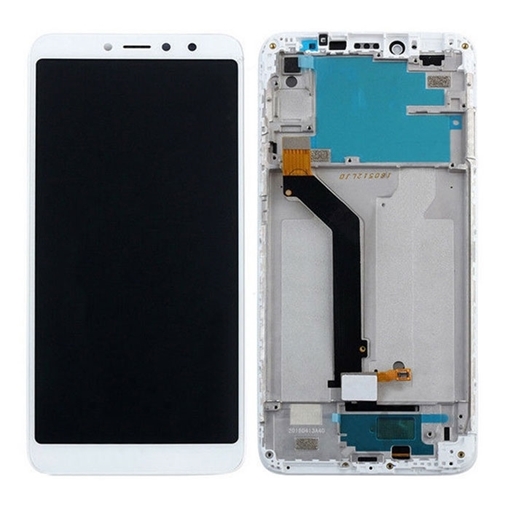 Γνήσια Οθόνη LCD με Μηχανισμό Αφής και Πλαίσιο για Xiaomi Redmi S2 560410023033 (Service Pack) - Χρώμα: Λευκό
