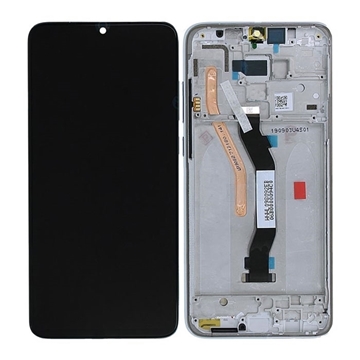 Εικόνα της Γνήσια Οθόνη LCD με Μηχανισμό Αφής και Πλαίσιο για Xiaomi Redmi Note 8 Pro  56000300G700/56000B00G700 (Service Pack) - Χρώμα: Λευκό