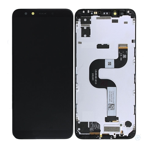 Picture of Display Unit with Frame for Xiaomi ΜΙ Α2 / 6Χ 5606100530B6 (Service Pack) - Color: Black