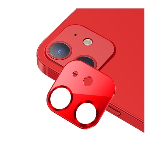 Προστασία Κάμερας wsfive Camera Protector ΒΗ703 για Apple iPhone 12 - Χρώμα: Κόκκινο