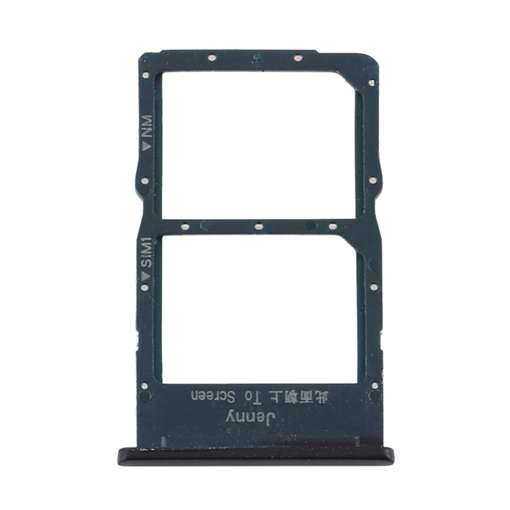 Picture of  SIM Tray Single SIM and SD for Huawei P40 Lite  - Color: Black