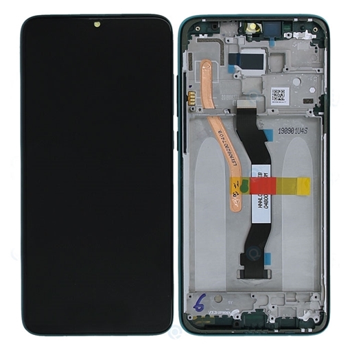 Γνήσια Οθόνη LCD με Μηχανισμό Αφής και Πλαίσιο για Xiaomi Redmi Note 8 Pro 56000400G700/56000C00G700 (Service Pack) - Χρώμα: Πράσινο