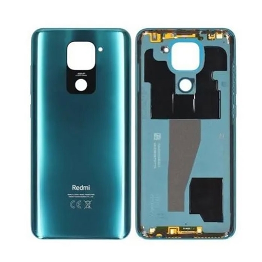 Picture of Original Back Cover for Xiaomi Redmi Note 9 550500009A6D - Color: Blue - Green
