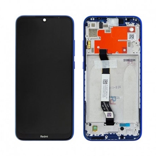 Picture of Display Unit with Frame for Xiaomi Redmi Note 8T (Service Pack) 5600030C3X00 - Color: Blue