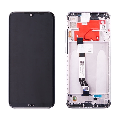 Picture of Display Unit with Frame for Xiaomi Redmi Note 8T (Service Pack) 5600040C3X00 - Color: Grey