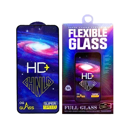 Προστασία Οθόνης HD+ Full Face Tempered Glass για Alcatel 1S - Χρώμα: Μαύρο