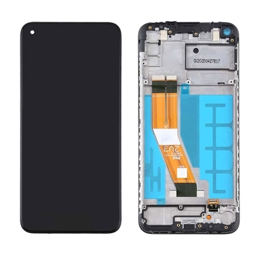 Picture of Original LCD Complete With Frame for Samsung Galaxy A11 A115F- Color: Black