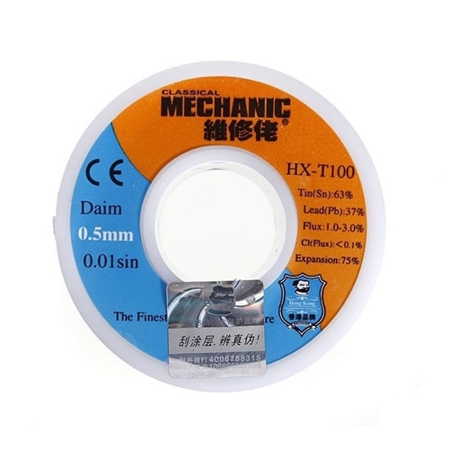 Picture of Mechanic HX-T100 Soldering Wire 0,5mm