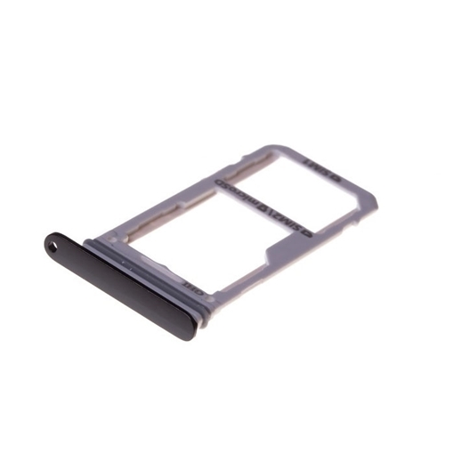 Γνήσια Υποδοχή Κάρτας Dual SIM και SD (SIM Tray Card Holder) για Samsung Galaxy Note 8 N950F GH98-41921A - Χρώμα: Μαύρο