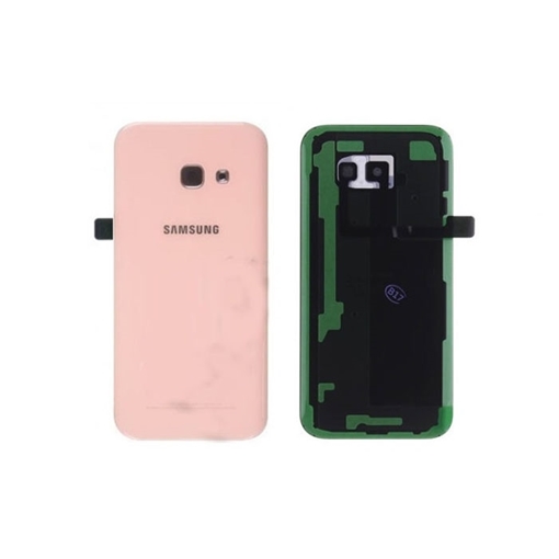 Γνήσιο Πίσω Καπάκι με Τζαμάκι Κάμερας για Samsung Galaxy A5 2017 A520F  (Service Pack) GH82-13638D - Χρώμα: Ροζ