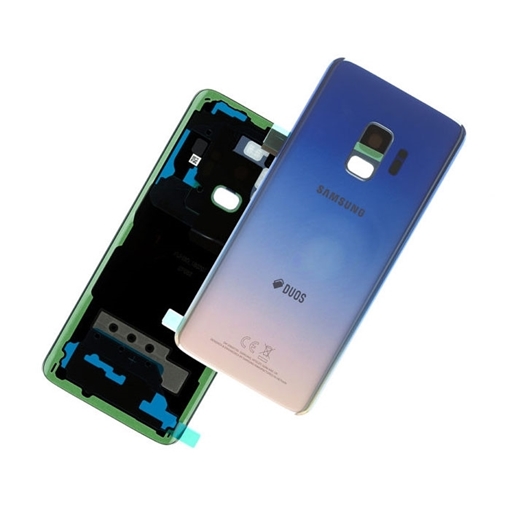 Γνήσιο Πίσω Καπάκι με Τζαμάκι Κάμερας για Samsung Galaxy S9 G960F Duos (Service Pack) GH82-15875G - Χρώμα: Polaris Blue