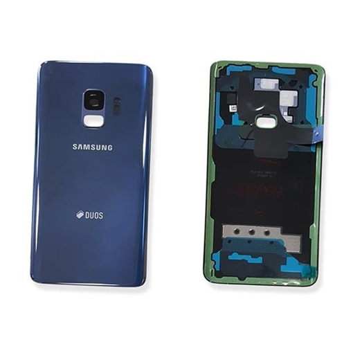 Picture of Γνήσιο Πίσω Καπάκι με Τζαμάκι Κάμερας για Samsung Galaxy S9 G960F Duos GH82-15875D - Χρώμα: Μπλε
