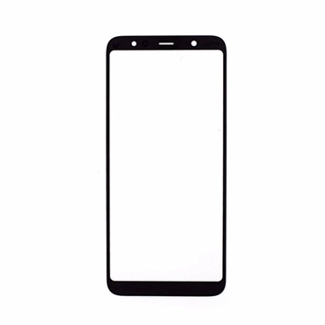 Picture of LCD Lens for Samsung Galaxy A6 Plus 2018 A605F  - Color: Black