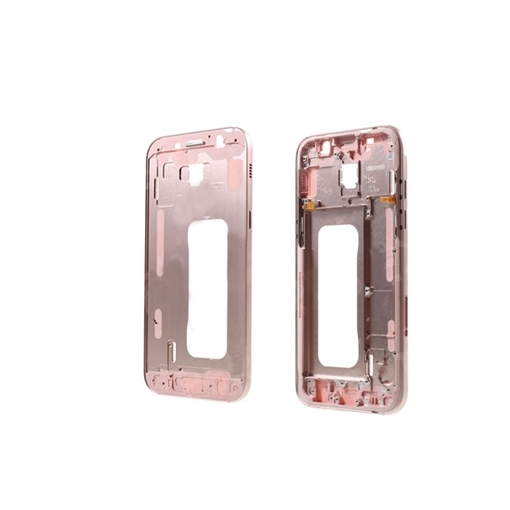 Picture of Front Frame LCD for Samsung Galaxy A5 2017 A520F - Color: Pink