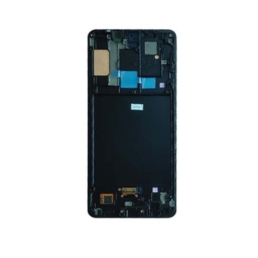 Μπροστινό Πλαίσιο Οθόνης Front LCD Frame για Samsung Galaxy A9 2018 A920F - Χρώμα: Μαύρο
