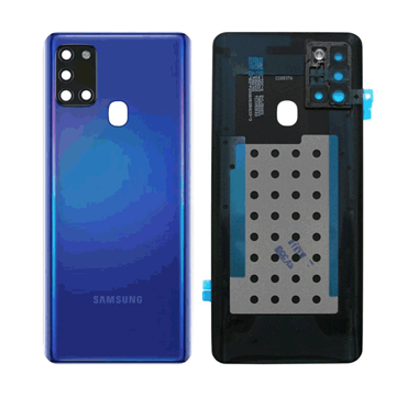 Picture of Original Back Cover with Camera Lens for Samsung Galaxy A21s A217F GH82-22780C - Color: Blue