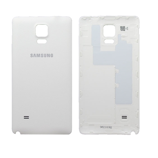Γνήσιο Πίσω Καπάκι για Samsung Galaxy Note 4  N910F GH98-34209Α - Χρώμα: Λευκό