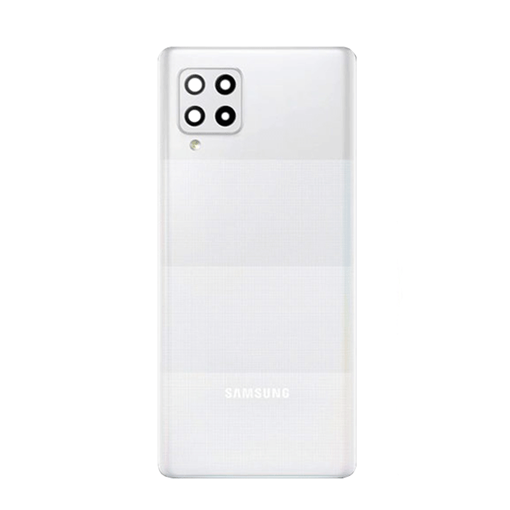 Γνήσιο Πίσω Καπάκι με Τζαμάκι Κάμερας για Samsung Galaxy A42 5G A426B GH82-24378Β - Χρώμα: Λευκό