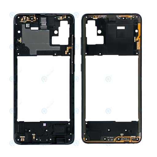 Γνήσιο Μεσαίο Πλαίσιο Middle Frame για Samsung Galaxy A51 A515F GH98-45033B - Χρώμα: Μαύρο